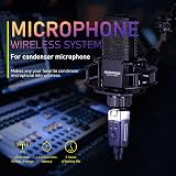 Xvive U3C Microphone Wireless System 2.4GHz XLR Transmitter Receiver view 2