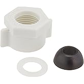 Plumb Pak PP835-49 Ballcock Coupling Nut With Cone Washer, 5/8 in, Plastic