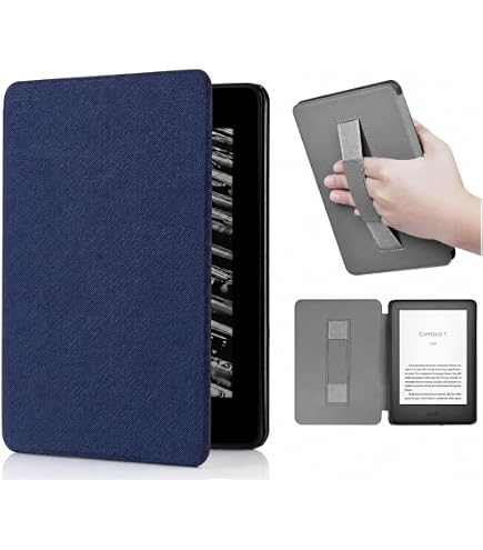 Capa para Kindle RS23CV /2024 Com Alça + Película - Tela 6,0