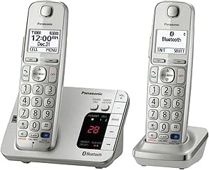 Panasonic KXTGE262S Dect 6.0 2 Digital Cordless Handset: Amazon.ca