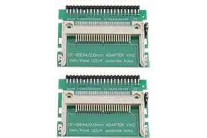 Be In Your Mind 2pcs CF to IDE Adapter CF IDE Port Adapter Card 44Pin Male Adapter Card Laptop CF Adapter Card IDE Hard Drive