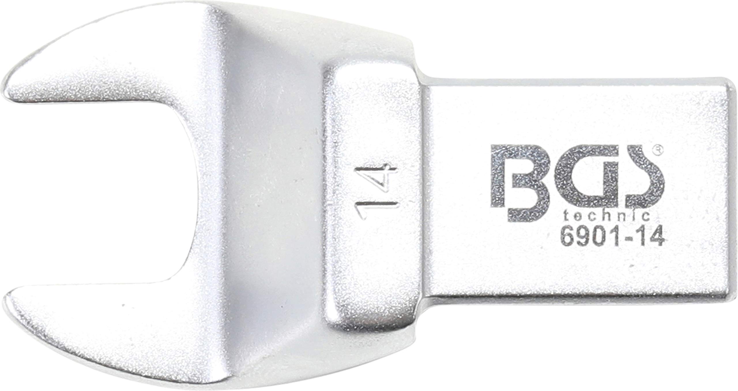 BGS 6901-14 | Open-End Push Fit Spanner | 14 mm | Square Size 14 x 18 mm