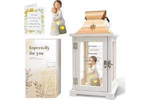 HOMAZING Great Grandma Gifts, First Time Great Grandma Mother's Day Birthday Gift, Baby Announcement Pregnancy Figure Lantern