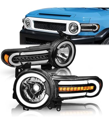 Aazon.co: KEEGTBOX Switchback White/Aber LED DRL Front Fog Daytie Running Light Sequential - View #7