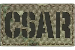 TACTICAL FREAKY IR Multicam Combat Search and Rescue CSAR 2x3.5 SAR USAF Pararescue Tactical Morale Touch Fastener Patch