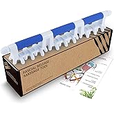 Strict Fascia Massage Tool Large Myofascial Release Blaster Tools for Tighten Skin Lymphatic Drainage Trigger Point Deep Tissue Shoulder, Back，Psoas,Thighs, Butt & Full Body (Blue)