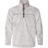 smoky gray sherpa pullover