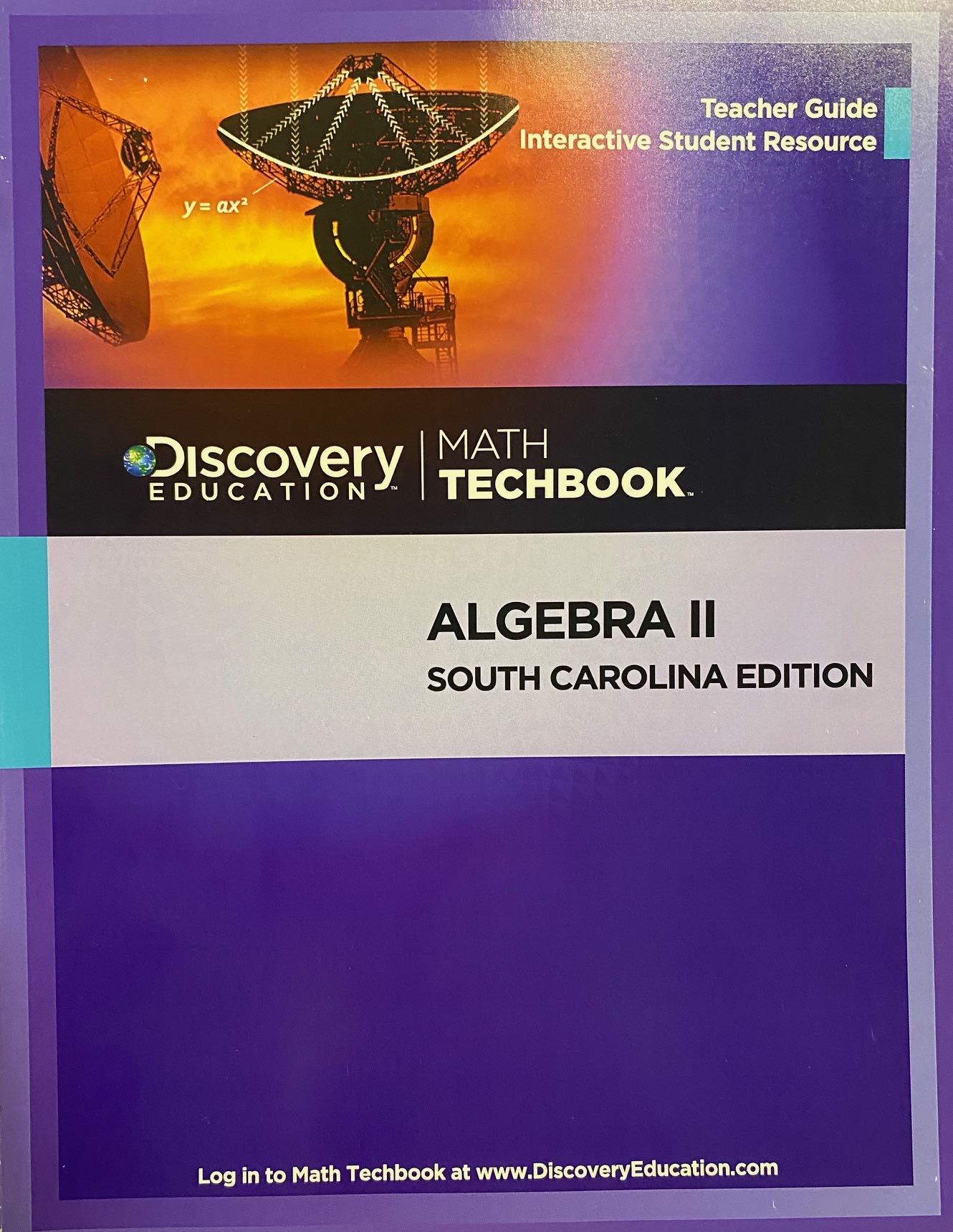Discovery Education Math Techbook Algebra 2 Interactive Student Resource Teacher Guide Discover Education 9781682204306 Amazon Com Books