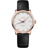 MIDO Baroncelli Chronometer - Swiss Automatic Watch for Women - Silver Dial - Case 34mm - M0272083603600