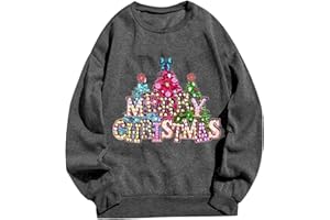 DPTALR Christmas Tops for Women 2023 Great Grandma Sweatshirt Personalized Long Sleeve Crewneck Tshirt Cute Fall Shirts