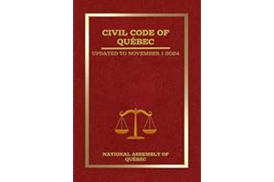 Civil Code of Québec: Updated to November 1 2024