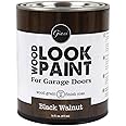 Giani Wood Look Paint for Garage Doors- Step 2 Wood Grain Finish Coat Pint (Black Walnut)