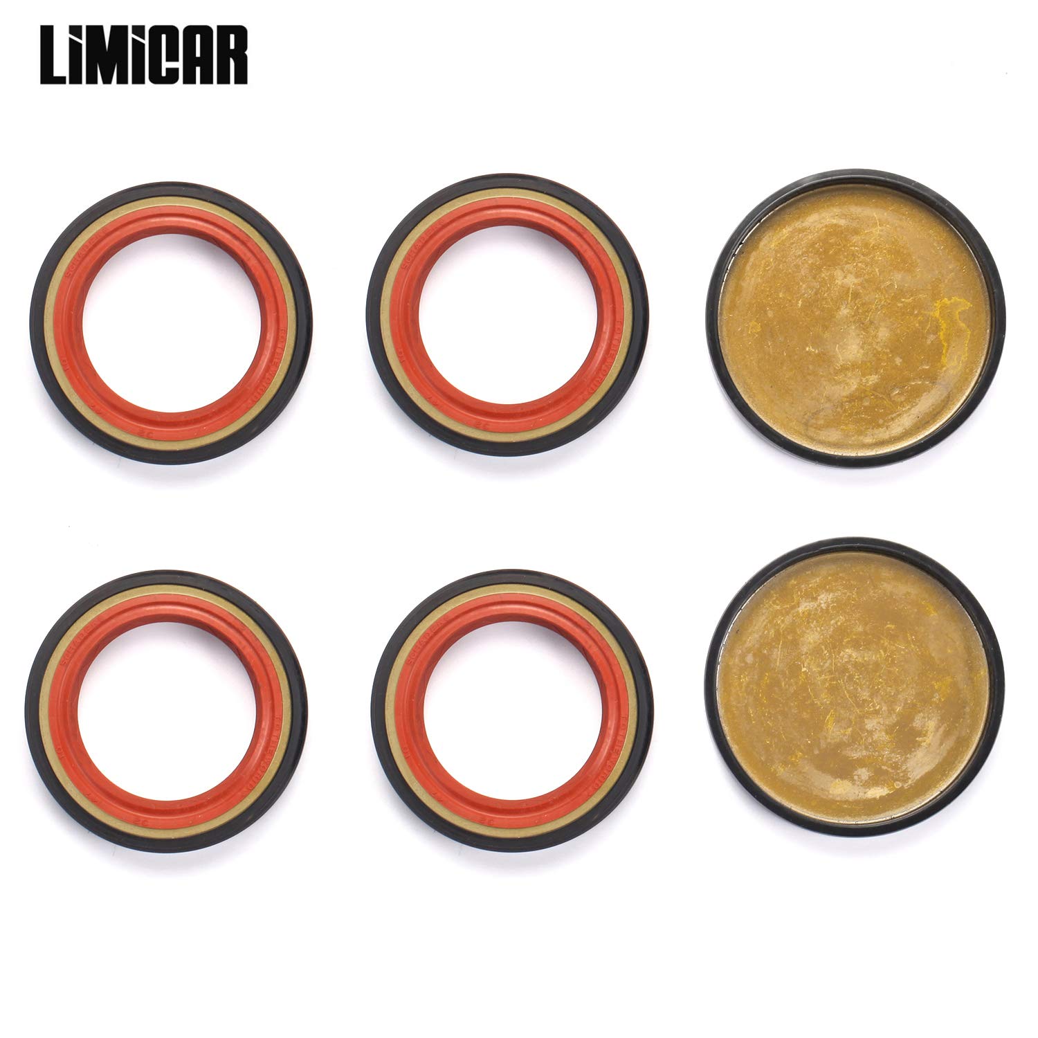 LIMICAR Cylinder Engine Valve Cover Gasket Cam Seal Plug VS50702R For  1997-2001 Audi A4 2.7L 1998-2001 Audi A6 2.8L 2000-2002 Audi S4 2.7L  1998-2005 ...