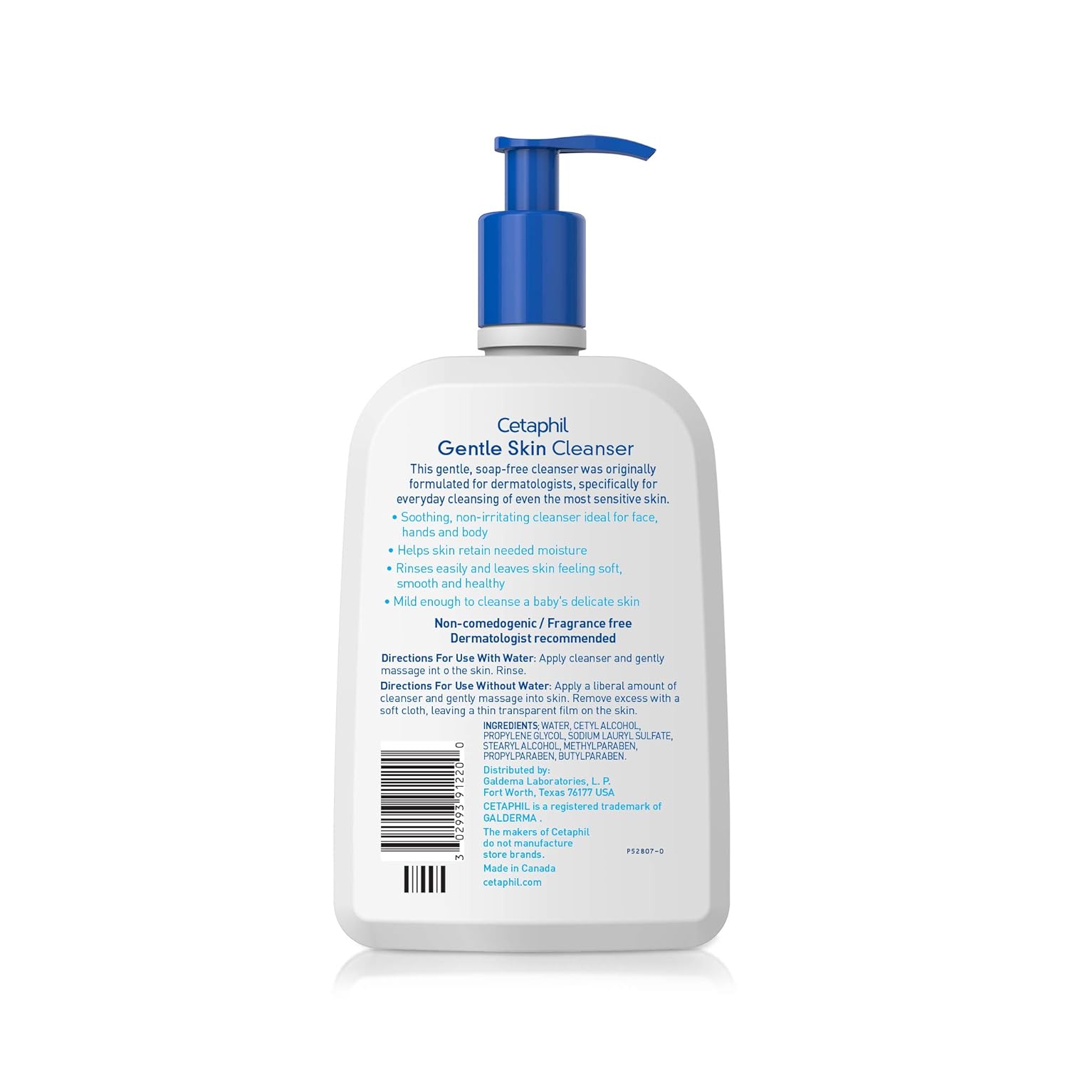 Cetaphil Gentle Skin Cleanser | 16 fl Oz (Pack of 2) | Hydrating Face Wash & Body Wash | Ideal for Sensitive, Dry Skin | Non-Irritating | Won't Clog Pores | Fragrance-Free | Dermatologist Recommended: Beauty