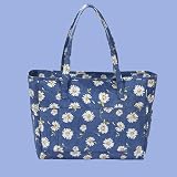 Coopay Knitting Tote Bag Daisy Craft Bag for Knitting Crochet Sewing 14x36x30cm view 7