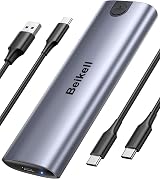Beikell M.2 NVMe Enclosure 10Gbps USB 3.2 Gen2 Tool-Free 2280/2242/2260/2230 view 1