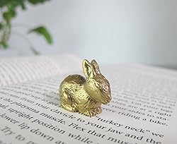 Brass Lucky Rabbit Amulet - Mini Thai Magic Amulets