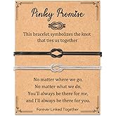 YSSHIN Matching Bracelets for Couples, Soulmate Relationship Friendship Couples Bracelets Forever Infinity Jewelry Gifts for Boyfriend Girlfriend Best Friends