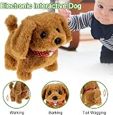 ZBATHTOY Walking Dog Toy for Kids 1-6 Years Realistic Barking Interactive view 4