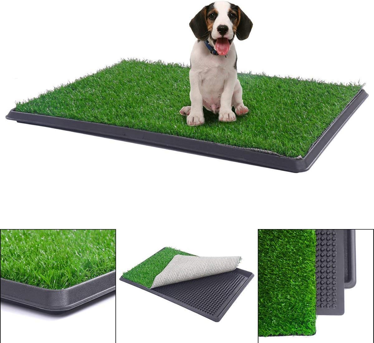 Unknown 30"x20" Puppy Pet Potty Training Pee Indoor Toilet Dog Grass Pad Mat Turf Patch