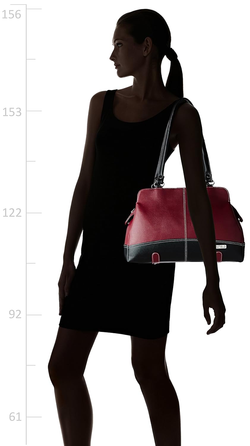 fostelo aurielle women's handbag (maroon) ()