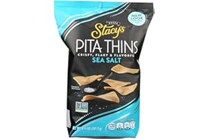 Stacy's Pita Chips Simply Naked Pita Chips - Case of 8 - 6.75 oz.