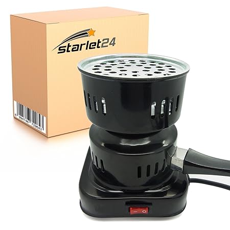 Elektrischer Kohleanzünder für Shischa Naturkohle Heizplatte Kohlebrenner Anzünder Kohle Glüher