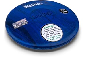 HAEST Nelco Rubber Discus Blue Fusion 0.50 kg | Rubber Discus for Training 134 mm Diameter | Unique Look for Beginners | Ideal for Young Throwers