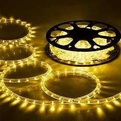 150ft LED Rope Lights Outdoor, 1080 LED Connectable
