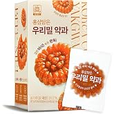 Korean Food Honey Yakgwa Cookies, 10ea. Red Ginseng, Crispy &amp; Chewy 10 Pack | Individually wrapped traditional honey cookies with red ginseng and a crispy, chewy texture