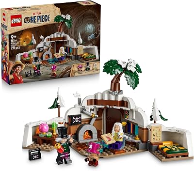 LEGO ONE PIECE Dr. Hiriluk’s Hideout 75641 with 3 Minifigures Tony Tony Chopper