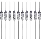 ALLECIN 10PCS 184 Degrees Celsius Thermal Fuse 10A 250V AEC184E Temperature Fuses Cutoffs 10Amp 250Volt 184℃ Fusible