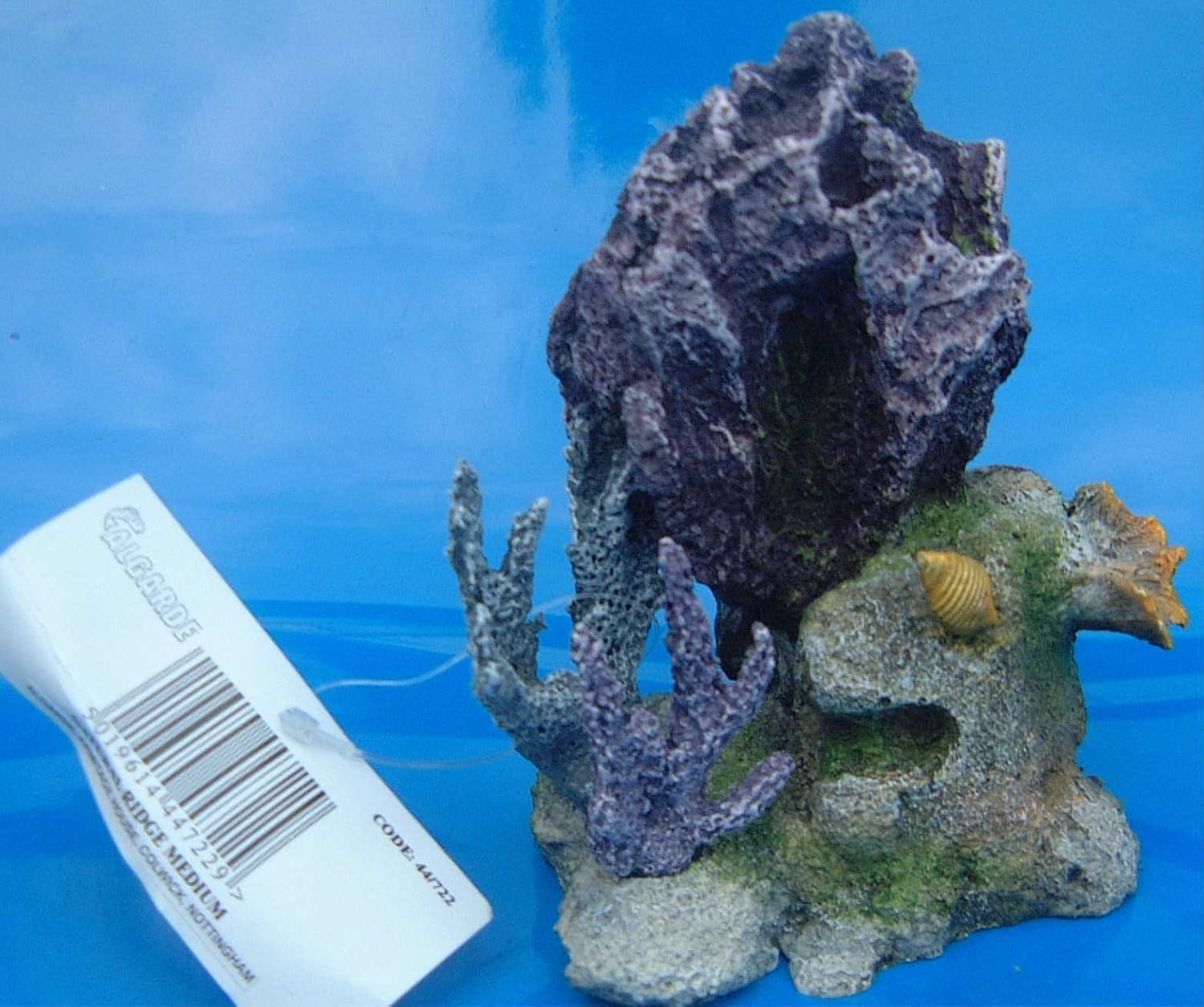 Coral Rock Aquarium Ornament Fish Tank Natural Base 14cm Amazon.co.uk Garden & Outdoors