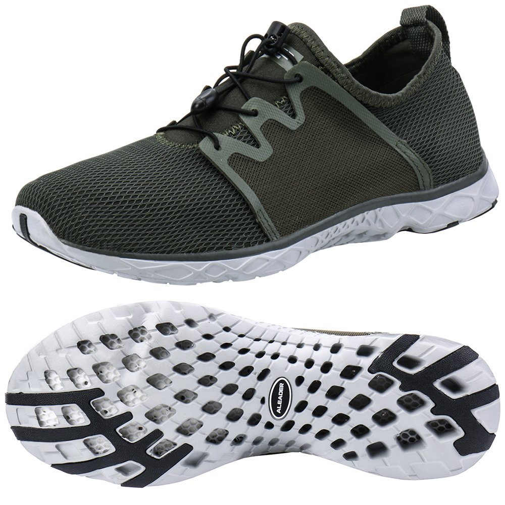 Aleader Men’s Mesh Slip On Water Shoes myharbors