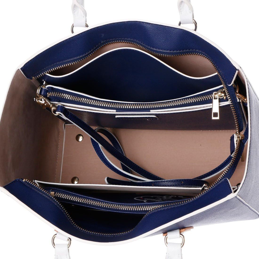 Amazon サマンサタバサ Samantha Thavasa バック サマンサベガ ルフィナ トートバッグ ネイビー Samantha Thavasa トートバッグ