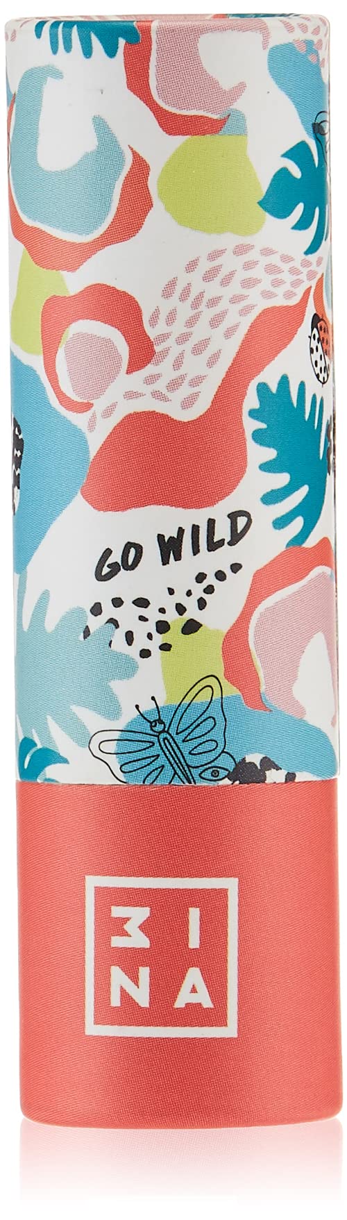 3INA MAKEUP - Lipstick Cardboard Cases - Customizable Lipstck - Combine with the 3INA MAKEUP Pick & Mix Lipstick - 16 available Case Designs - Pick & Mix - Go Wild Go Wild