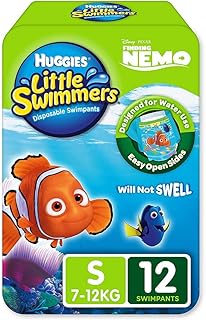 Huggies Little Swimmers, Größe 3/4, 2er Pack (2 x 12 Stücke)