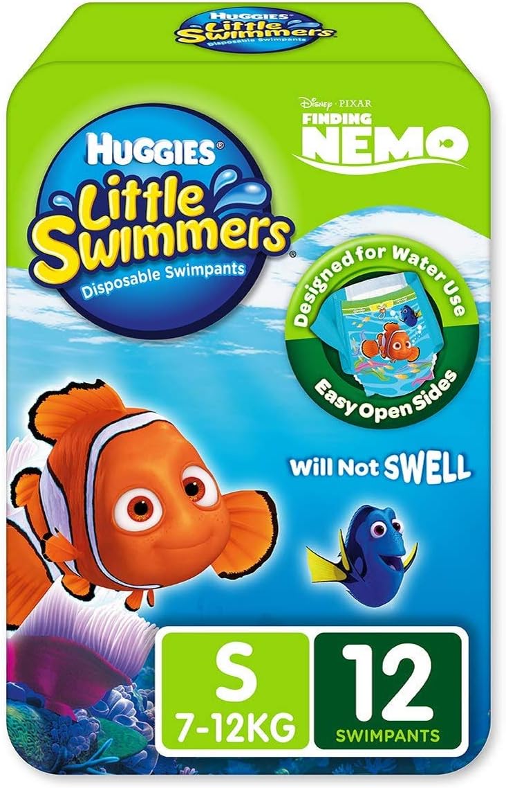 Huggies Little Swimmers, Größe 3/4, 2er Pack (2 x 12 Stücke)
