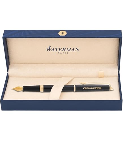 Waterman Kultur Translucent Blue Fountain Pen, Chrome Trims, Fine