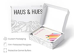 HAUS AND HUES Retro Vintage Poster: Pink Abstract