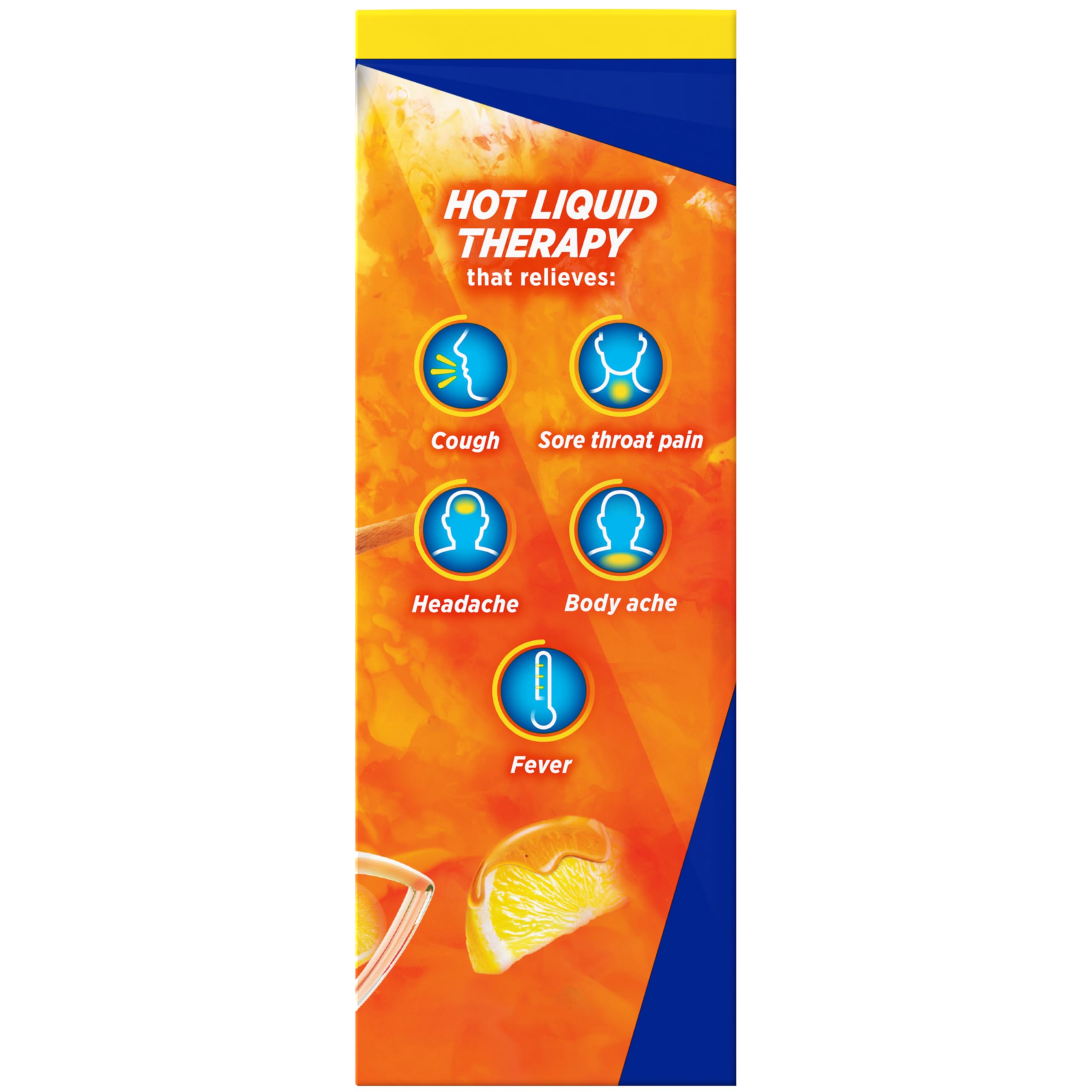 Theraflu Daytime Severe Cold Relief Powder, Honey Lemon​ Flavor, 6 Count