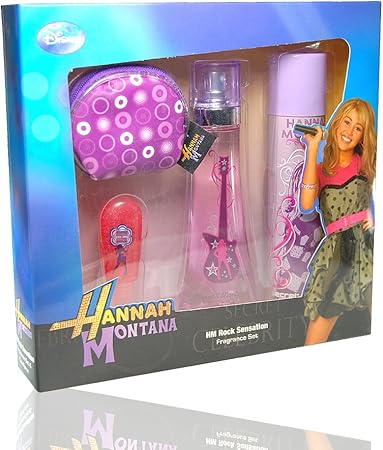 disnep Hannah Montana regalo Juego de aroma + Cartera: Amazon ...