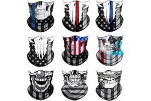 Sidasion Neck Gaiter Mask,UV Protection Bandana Gator Face Cover Covering Mask,Tube Scarf,Neck Warmer Balaclava,Headband