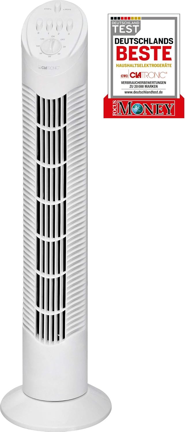 Clatronic T-Flow 3546 - Ventilador de torre