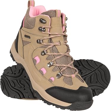 Bottes De Randonnée Femme – Imperméables, Antidérapantes, Mi-mollet Avec Support De Cheville