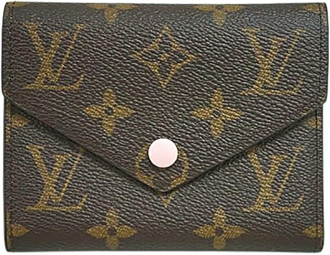 Amazon ルイヴィトン ルイ ヴィトン 財布 M Louis Vuitton モノグラム Lv 三つ折り財布 小銭入れ付き ポルトフォイユ ヴィクトリーヌ ローズ バレリーヌ 並行輸入品 Louis Vuitton ルイヴィトン 財布