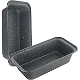 Spmarkt 2-Pack Bread Pan, 10inch Non-Stick Bread Loaf Pan, Bread Pans for Homemade Bread, Loaf Pans for Baking Bread 9x5
