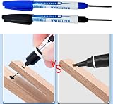 iHMeiju 8pcs Waterproof Deep Reach Markers Long Nose Permanent Ink 2mm Tip view 5