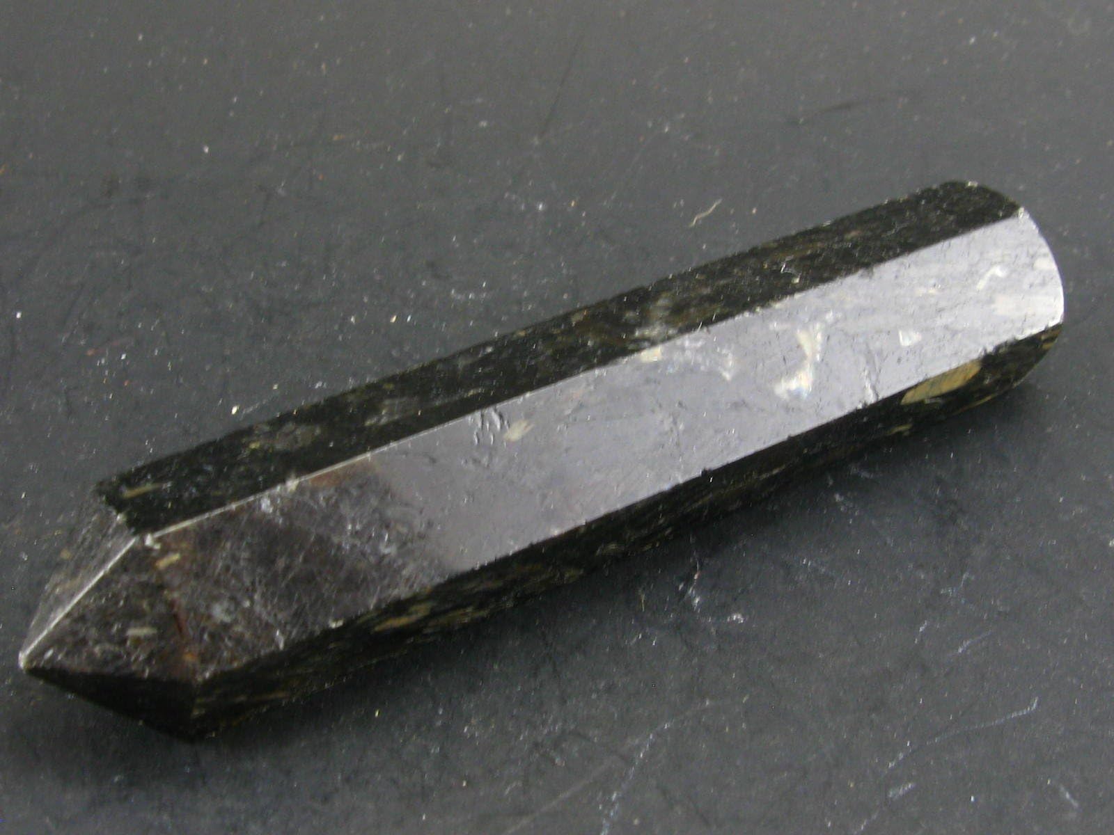 Nuumite Nuummite Wand From Greenland - 3.0"