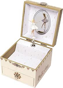 Trousselier, pequeña caja de música con diseño de Ballerina ...